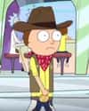 Cowboy Morty on Random Versions Of Morty That We've Seen On Rick And Morty