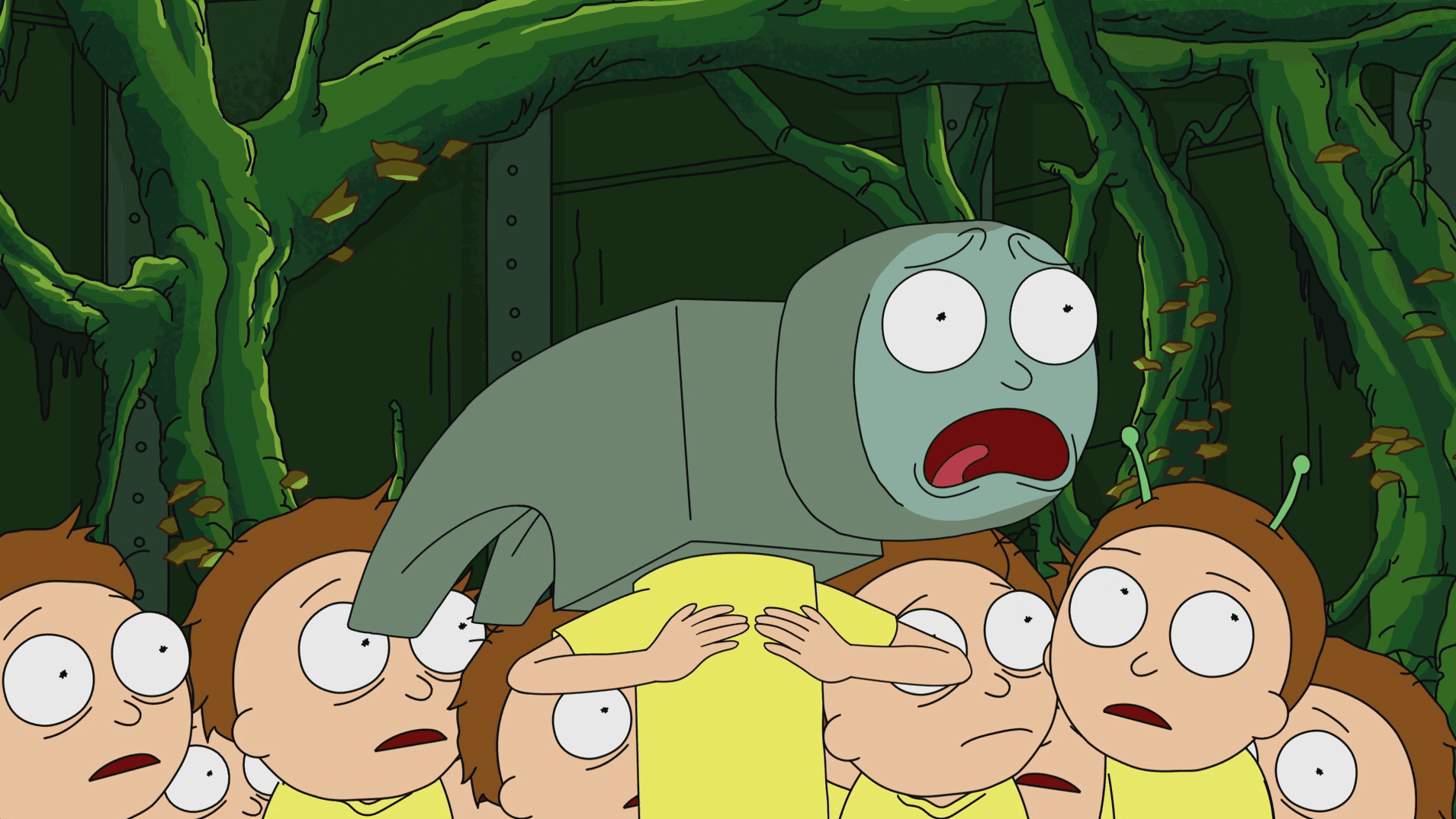 Hammerhead Morty on Random Versions Of Morty That We've Seen On Rick And Morty