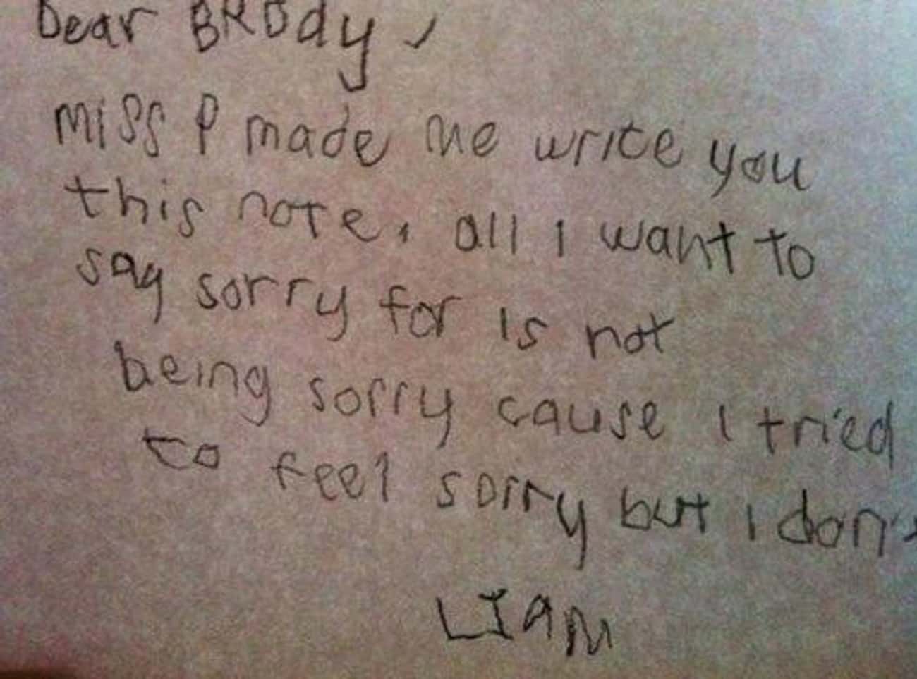 Well, At Least Liam Tried