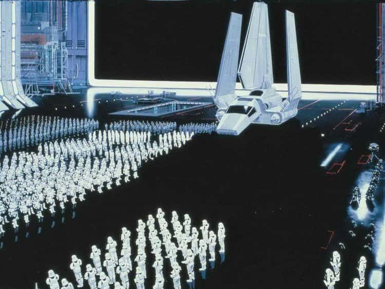 12 Gorgeous Matte Paintings From The Original Star Wars Trilogy