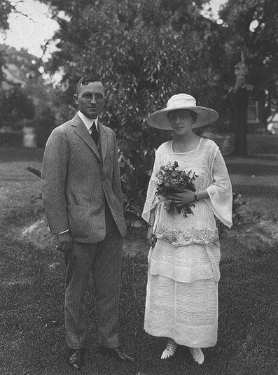 Harry And Bess Truman, 1919