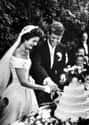John F. And Jackie Kennedy, 1953 on Random Photos Of U.S. Presidents On Their Wedding Day