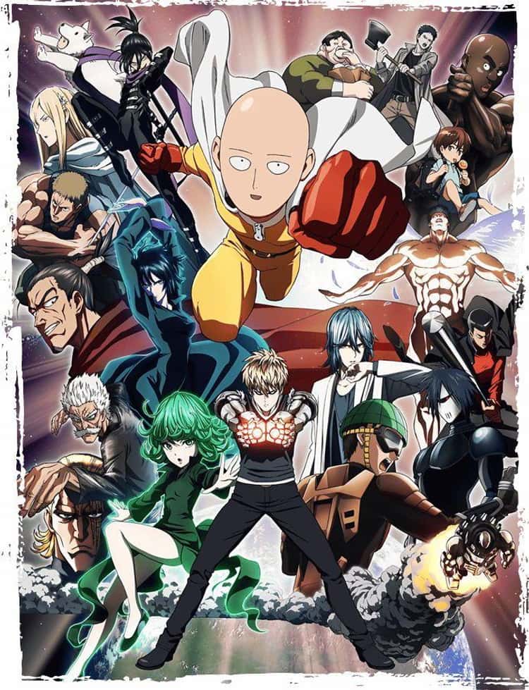 One Punch Man Anime Face