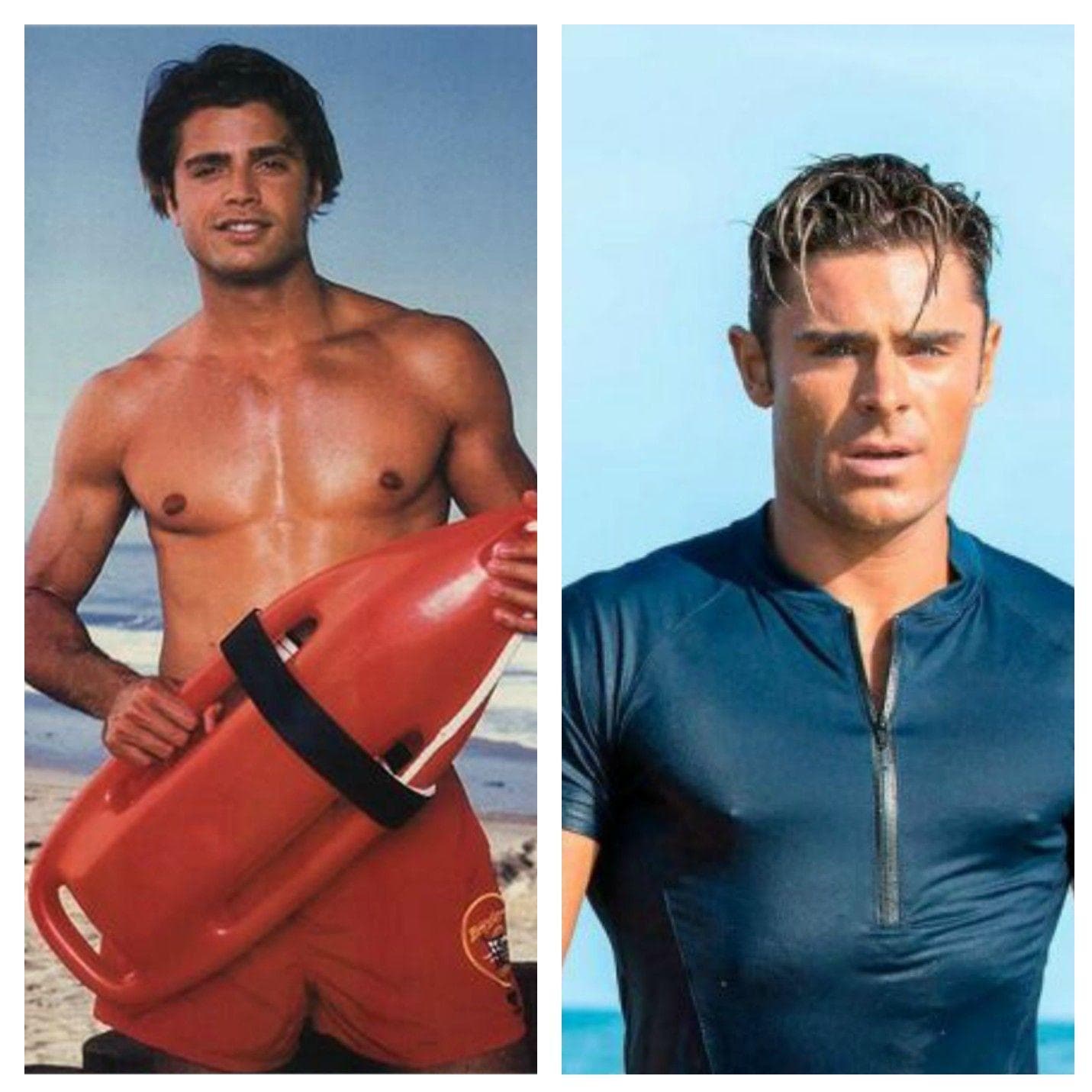 The Original Baywatch Cast Vs The New Baywatch Cast