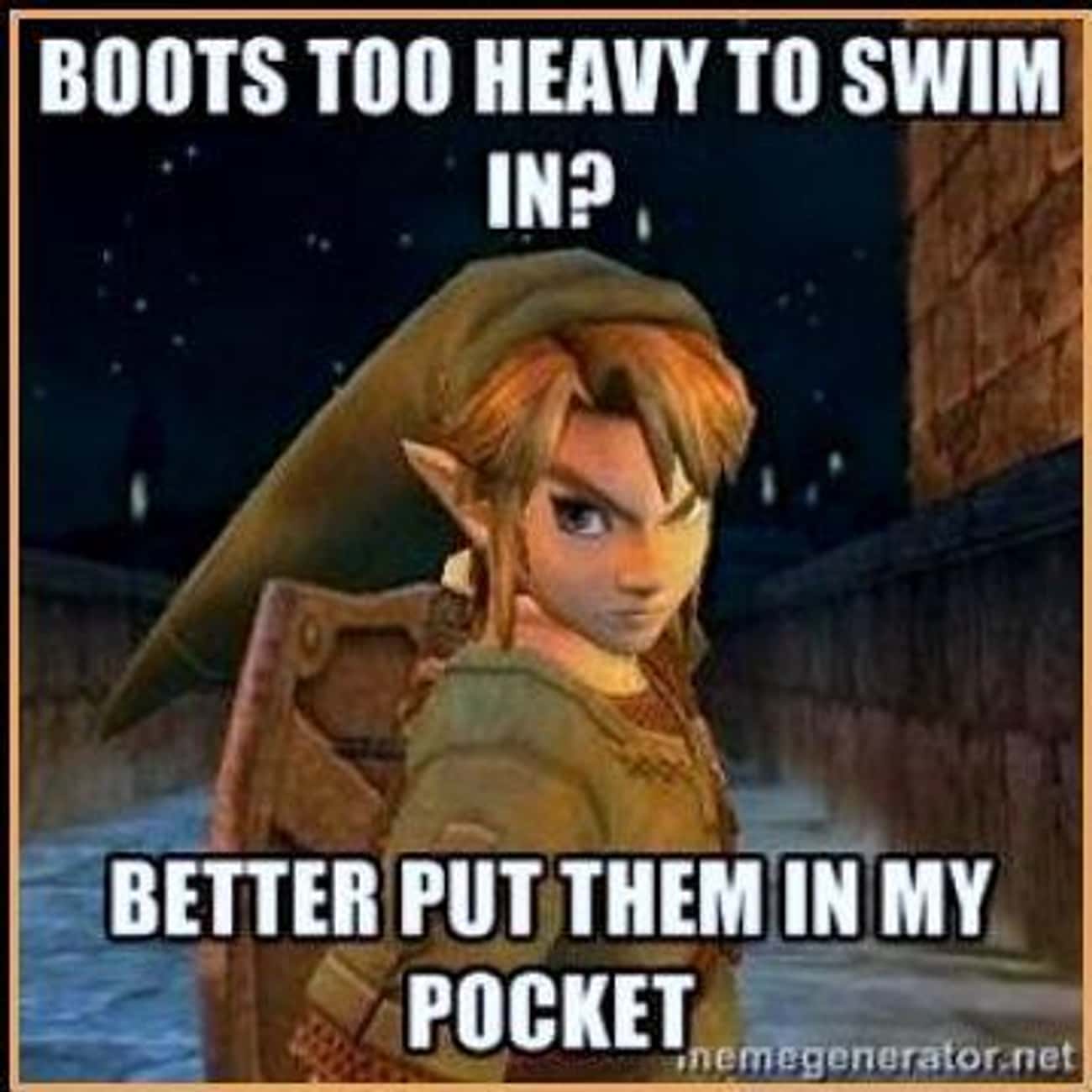 Swimming With Boots