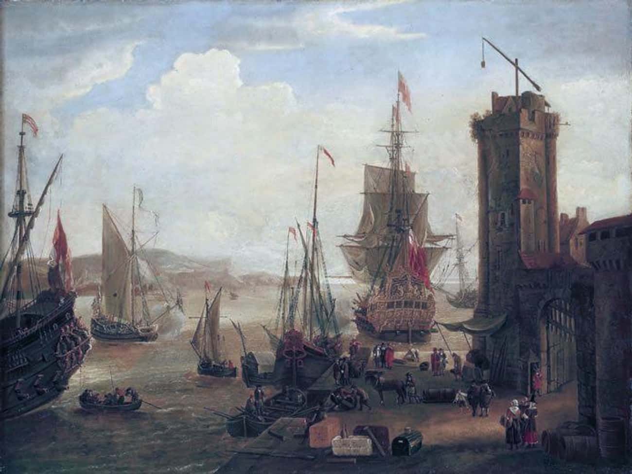 17 century. ОСТ-Индская компания Голландия 17 век. Торговый порт 16 век Англия. 19 Век Любек гавань торговый порт. Торговый порт Англия 17 век.