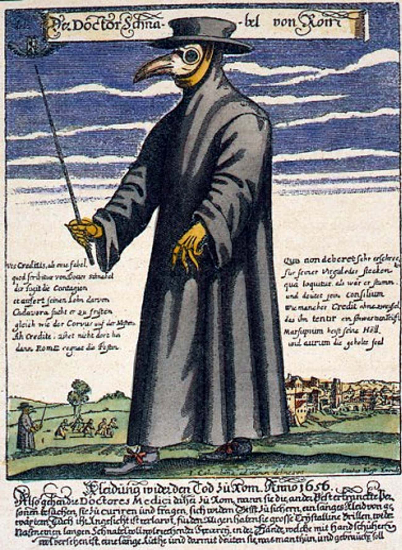 Plague Doctors Started Wearing Those Creepy Outfits Long After The Middle Ages