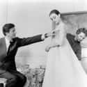With Hubert De Givenchy on Random Rare Audrey Hepburn Photos