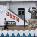 Missile Monument Inside A School In Hamhung on Random Pictures Of Rural Life In North Korea