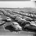 Completely Packed Parking Lot on Random Magical Photos From Disneyland's Opening Day