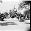 Fanfare In Front Of The Castle on Random Magical Photos From Disneyland's Opening Day