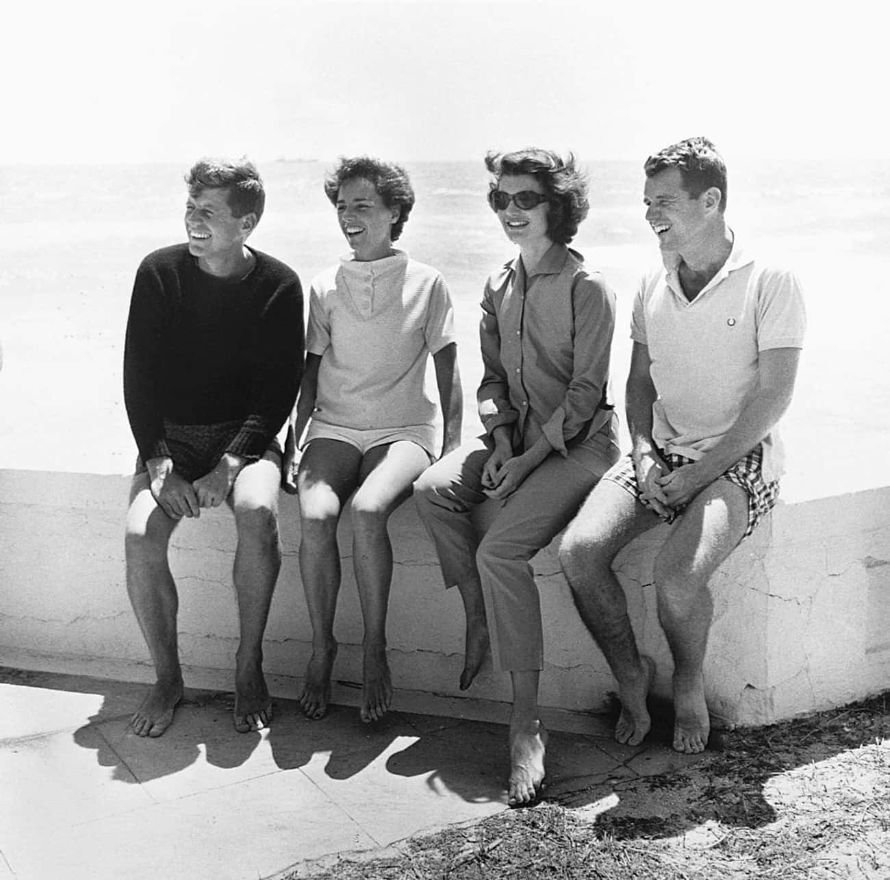 John, Ethel, Jackie, and Robert