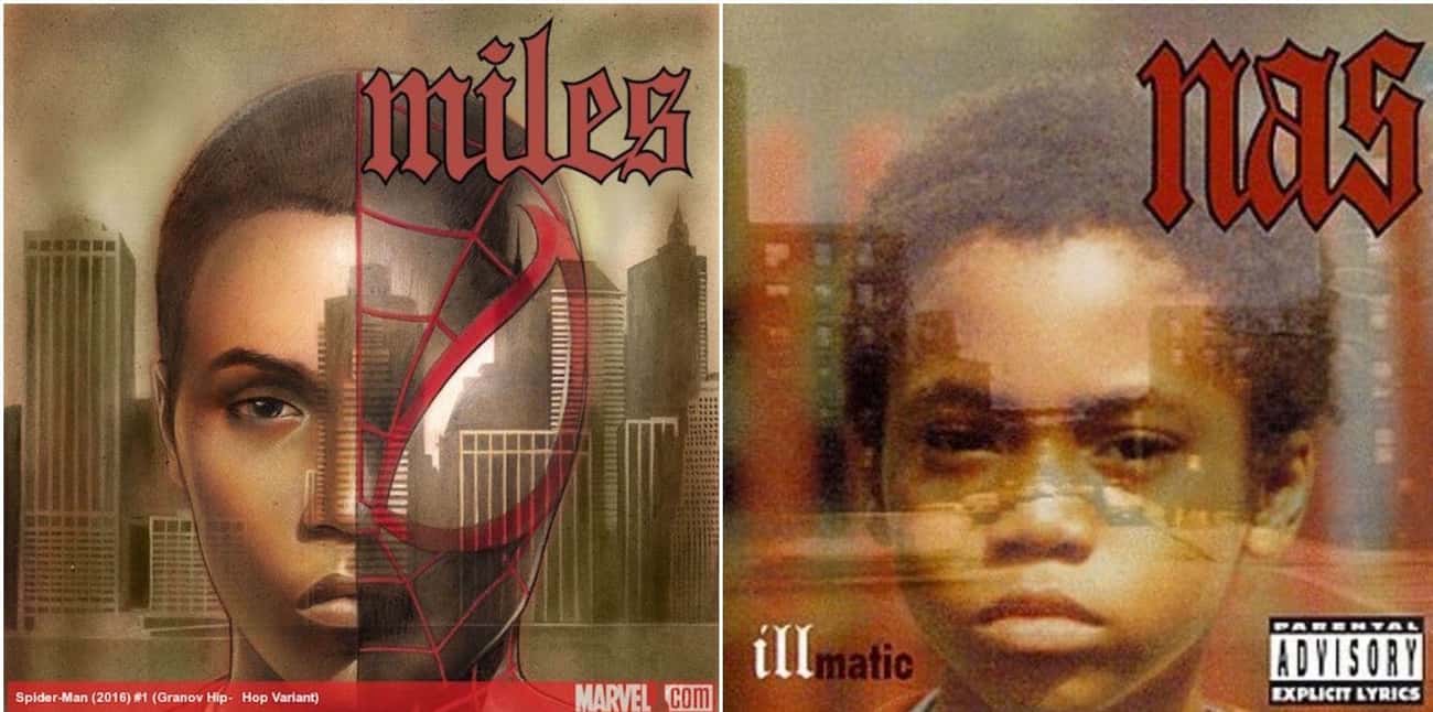 Miles Morales Pays Homage To Illmatic By Nas