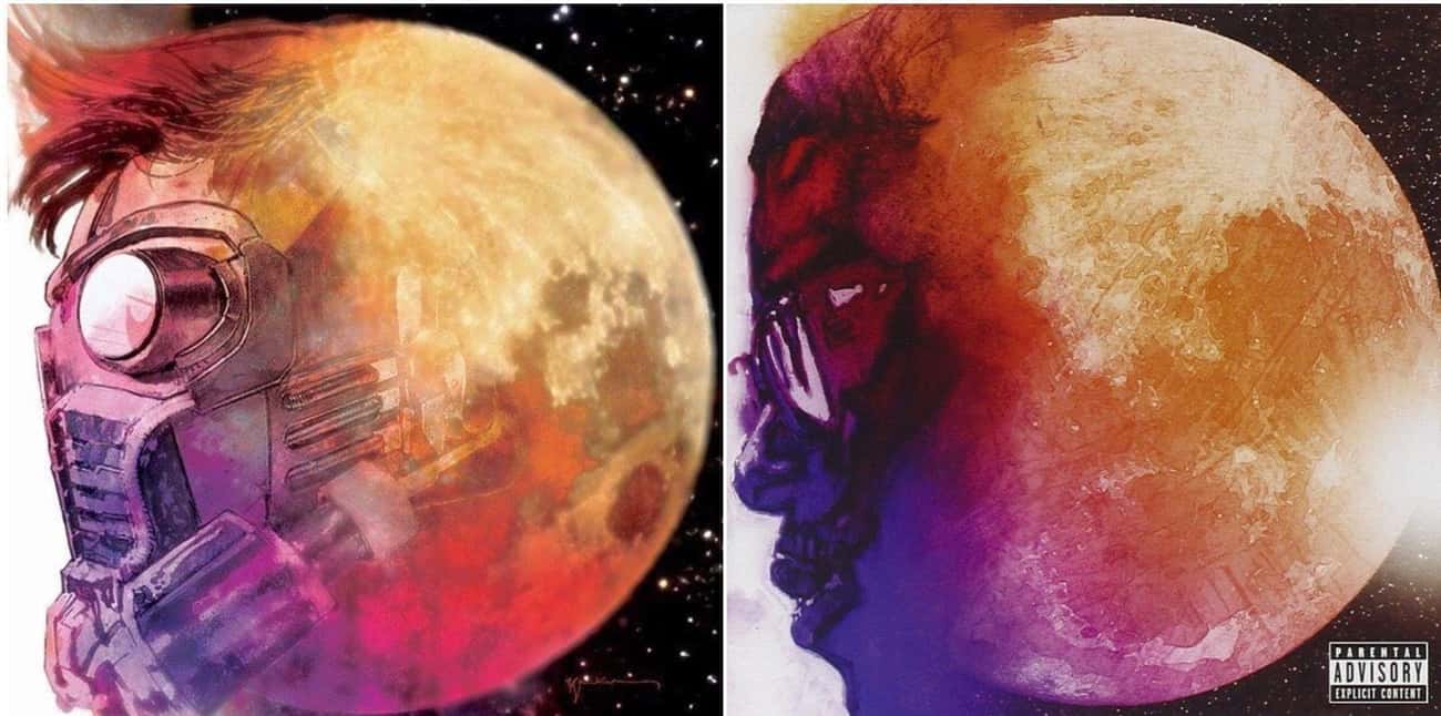 Star-Lord And Kid Cudi Are Both Men On The Moon