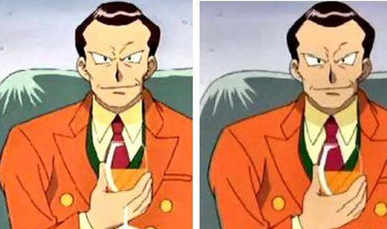 Giovanni's glass swapped out for juice