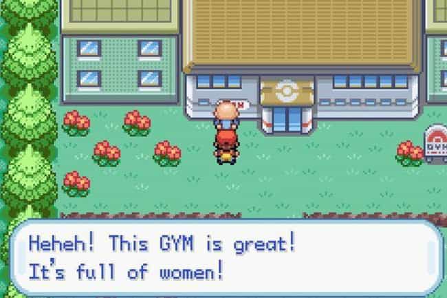 The Old Perverted Man Who Is Peeking Into Celedon City Gym