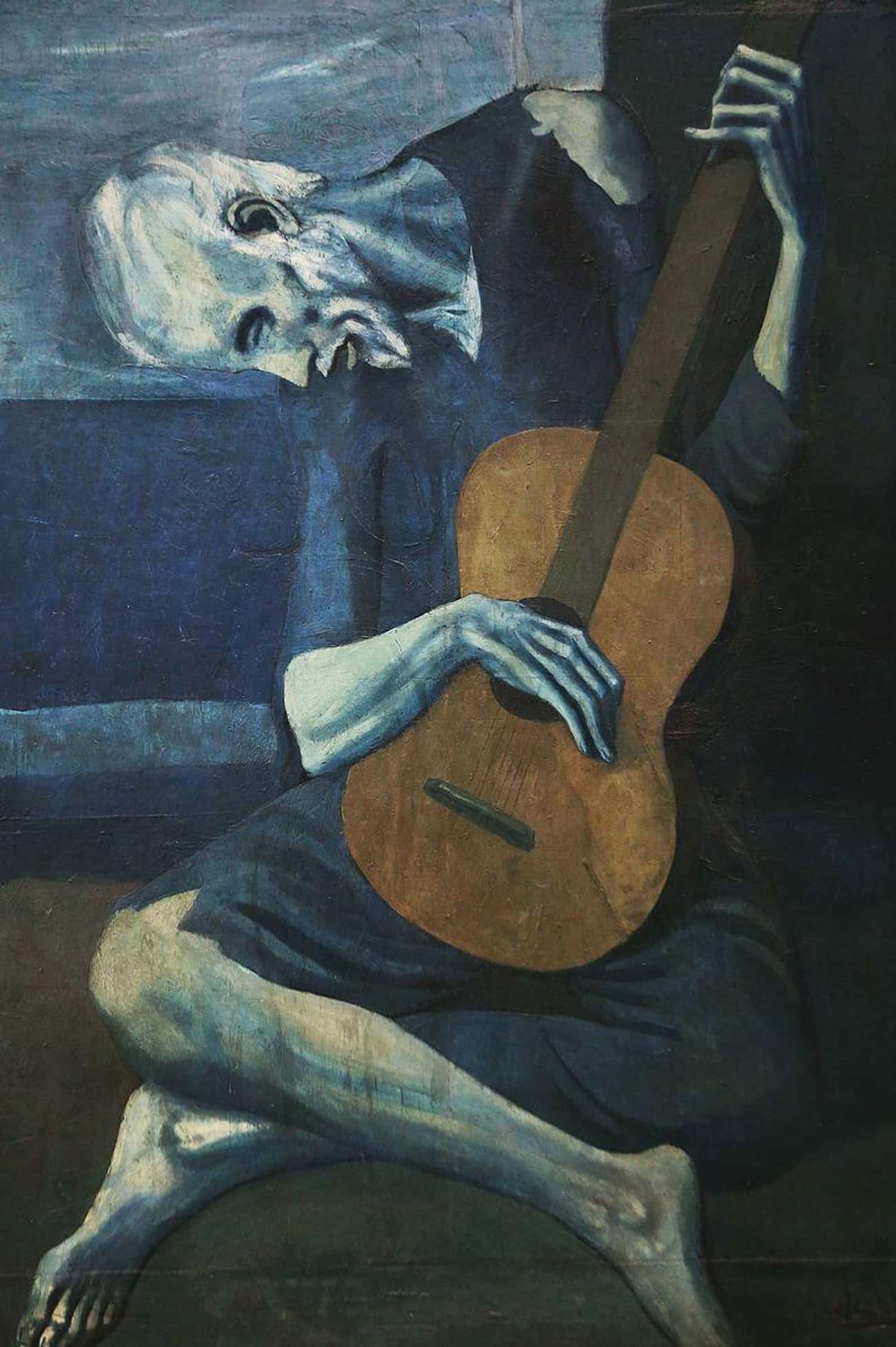 Picasso's 'The Old Guitarist' Covers Up Two Hidden Paintings