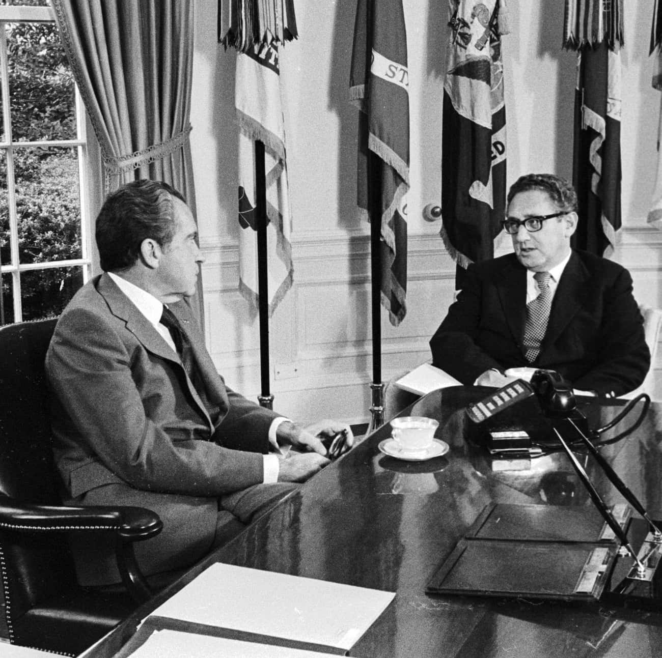Henry Kissinger Always Covered For Drunk Nixon