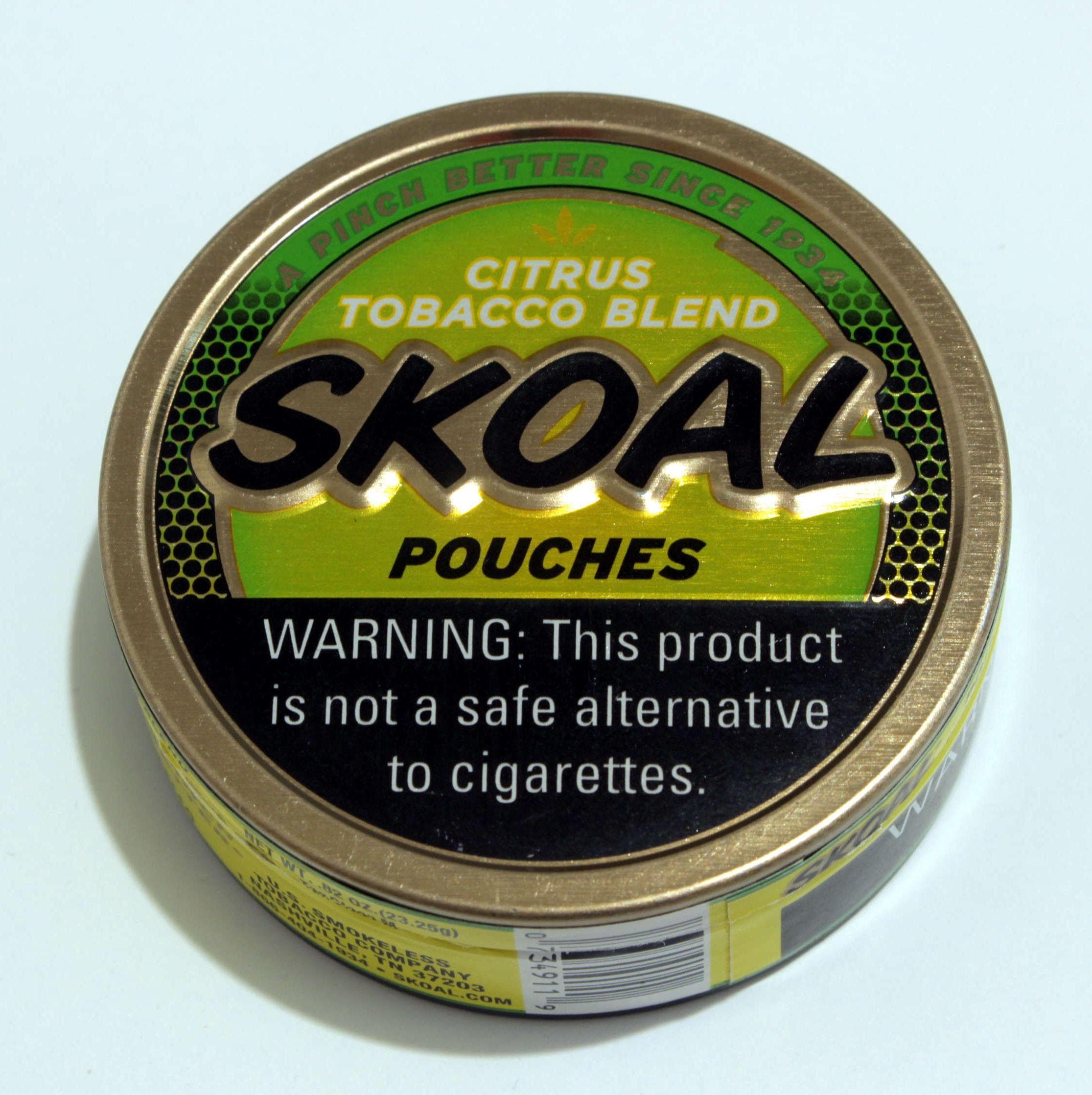 Skoal Pouches Citrus