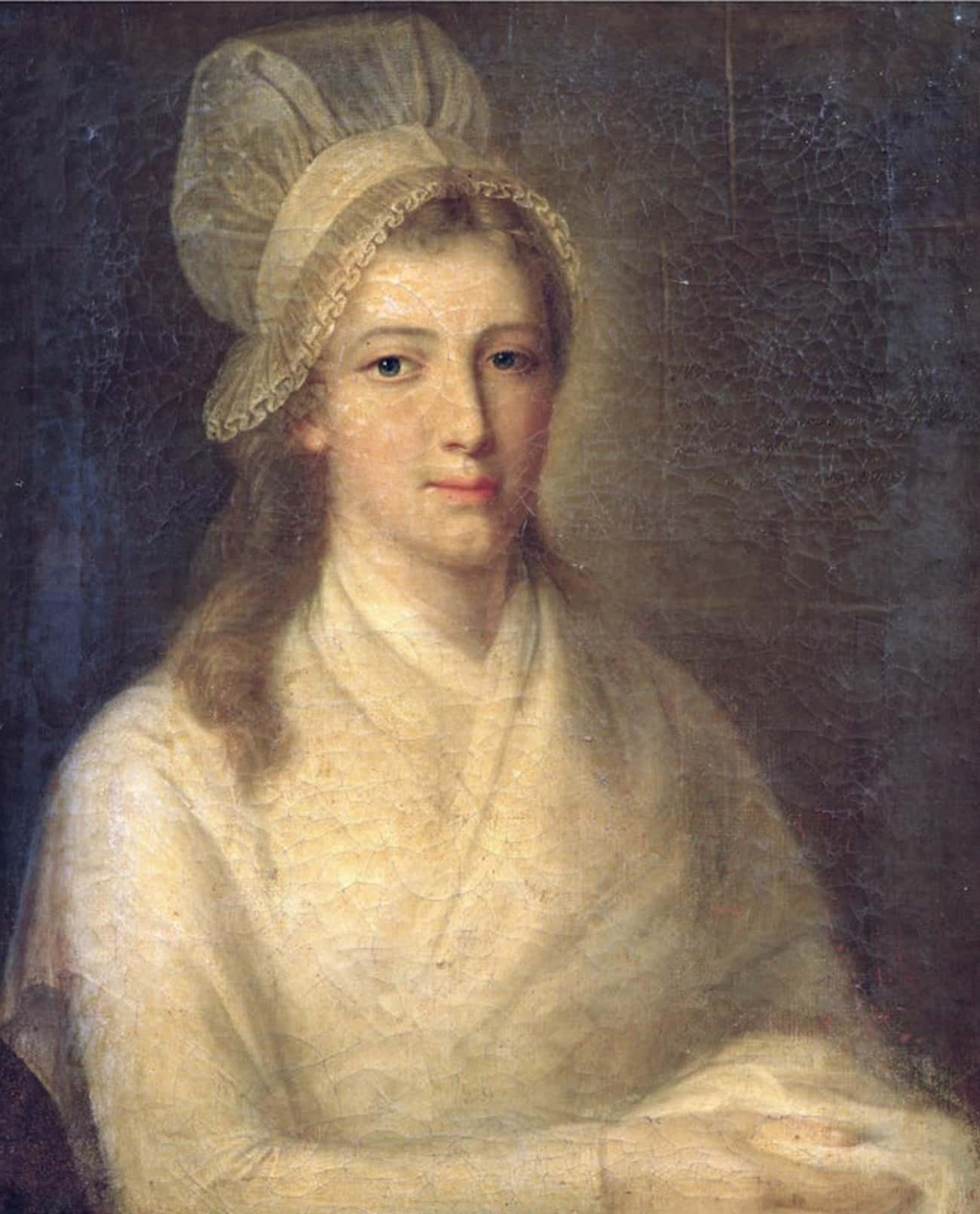 Corday Sat For Her Portrait Hours Before Her Execution