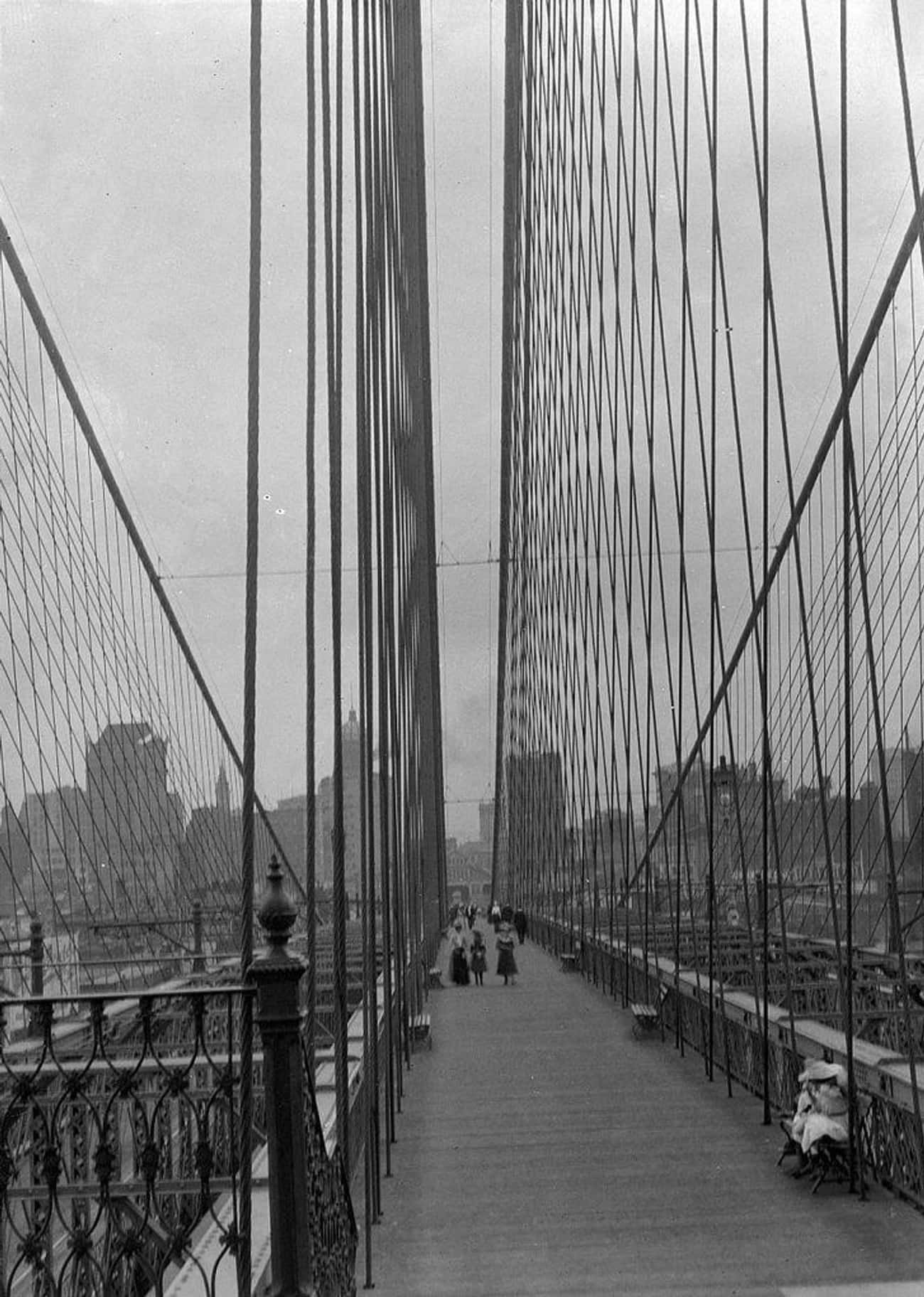 It Was The First Steel Suspension Bridge In The World