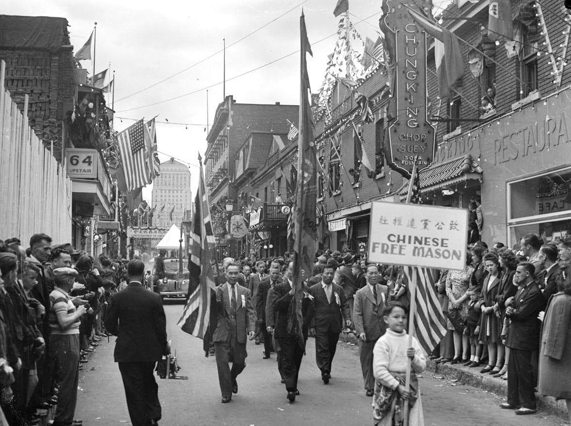 Revelers Hosted A Parade Through Chinatown In Montreal