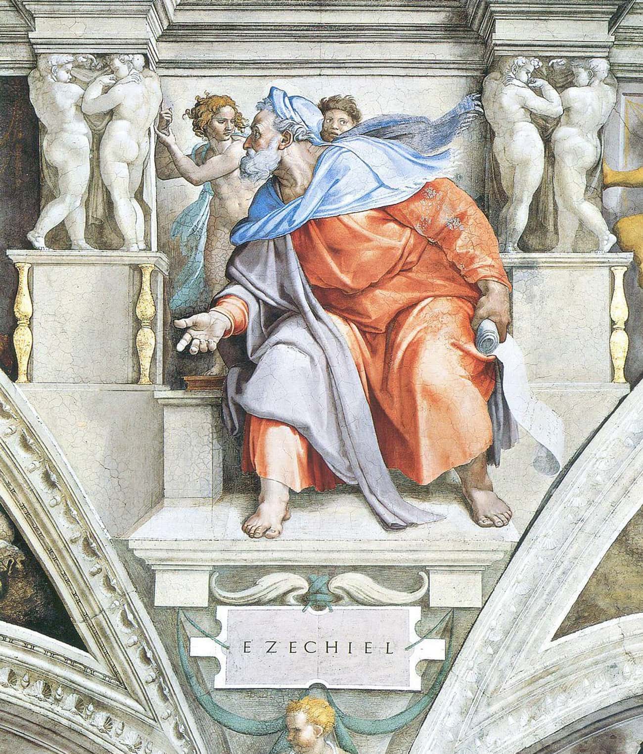 Michelangelo Painted The Ceiling On His Feet, Not His Back