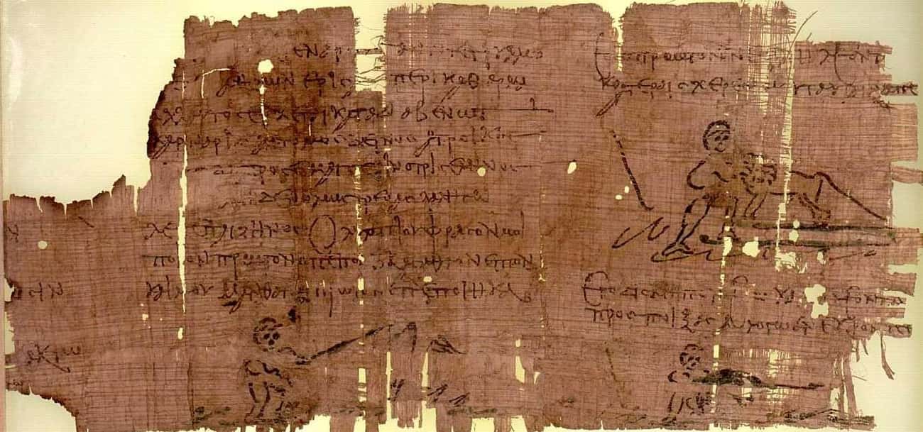 The Ancient Egyptians Plugged It Up With Papyrus