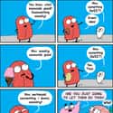 Salty / Sweet on Random Hilarious Web Comics From Awkward Yeti That Get Way Too Real