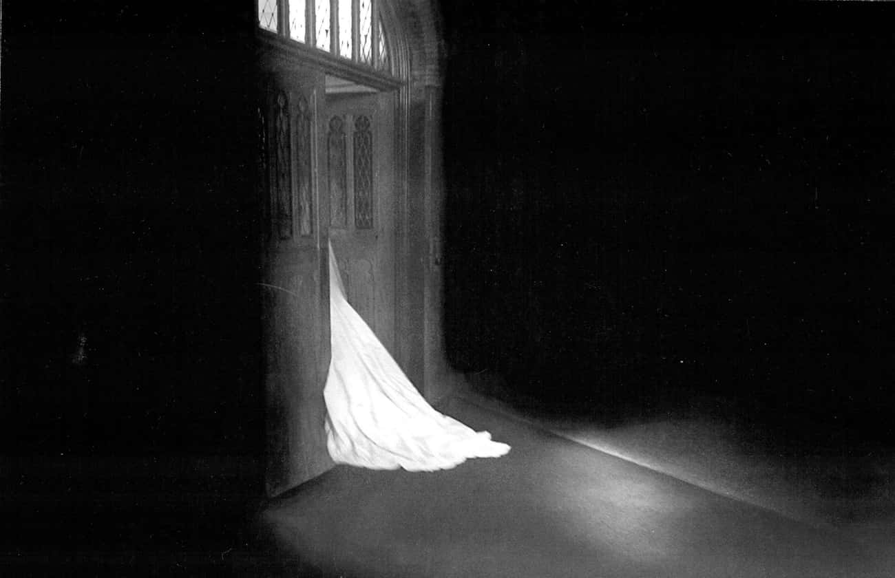A Haunted Wedding Dress Moves On Its Own