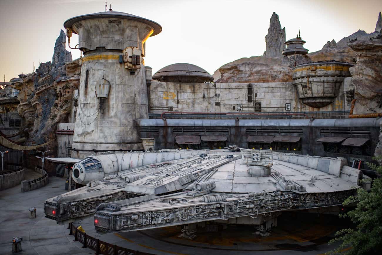 The Millenium Falcon Is the Star Attraction