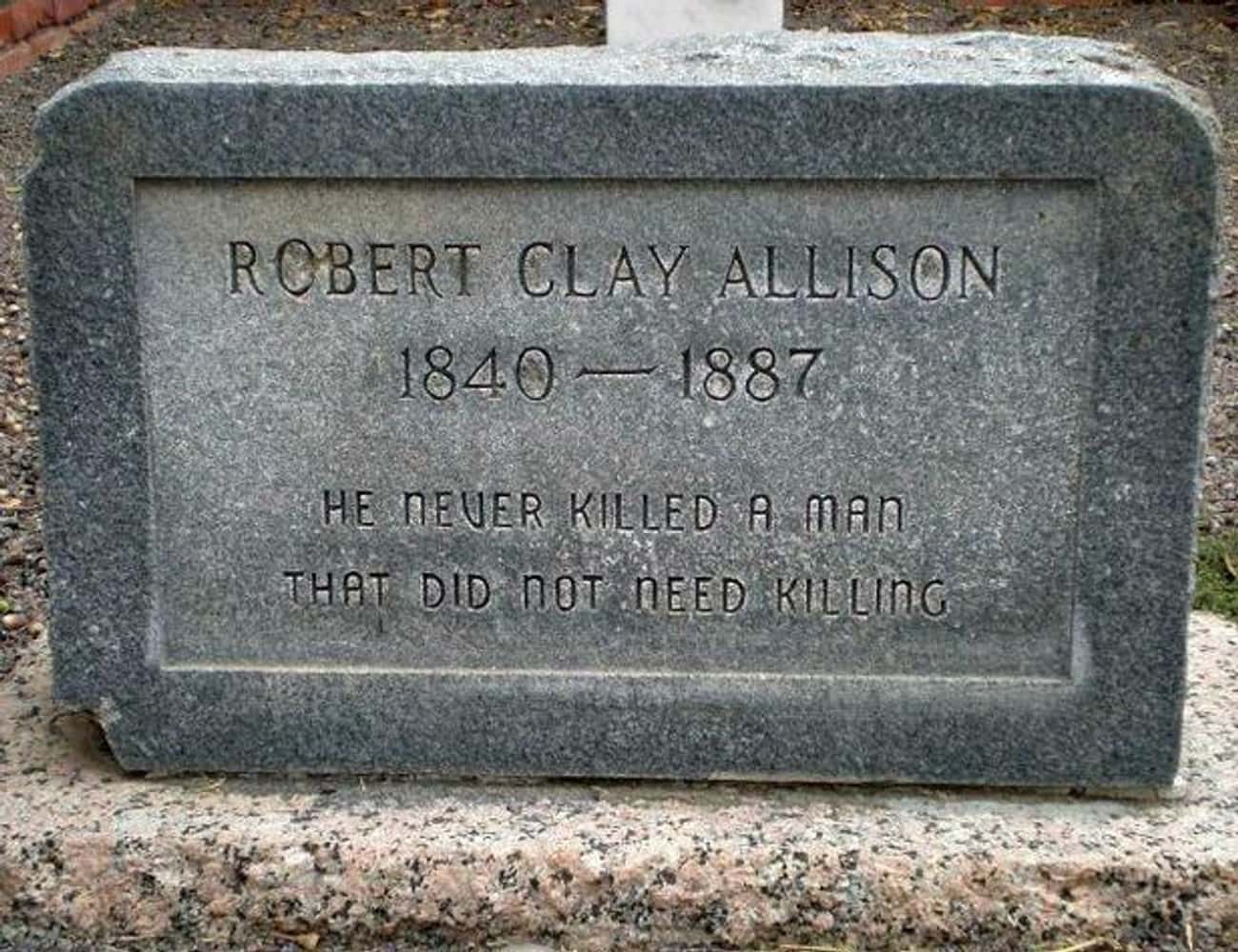 An Old West Gunfighter Received His Tombstone Decades After He Died 