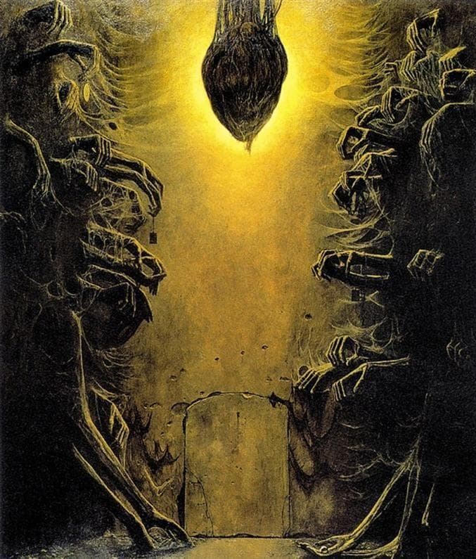 The Nightmare-Inspired Artwork Of Zdzislaw Beksinski