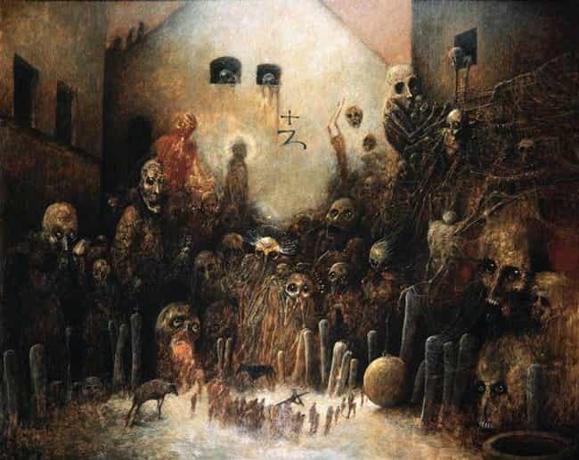 The Nightmare-Inspired Artwork Of Zdzislaw Beksinski