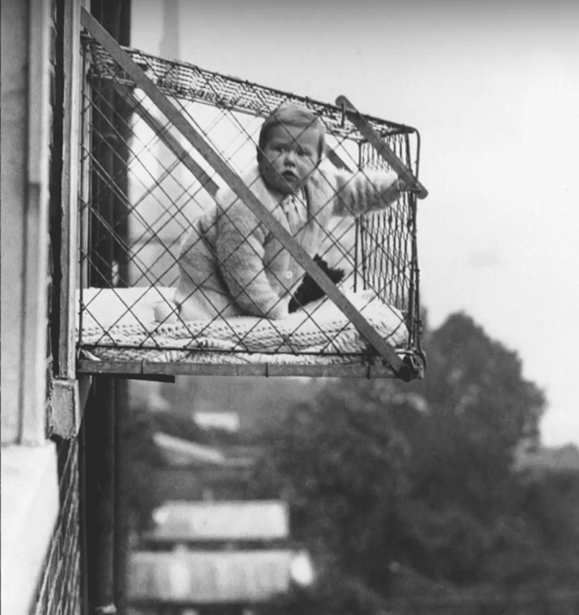 The History of Horrifying "Baby Cages" and How They Were Used