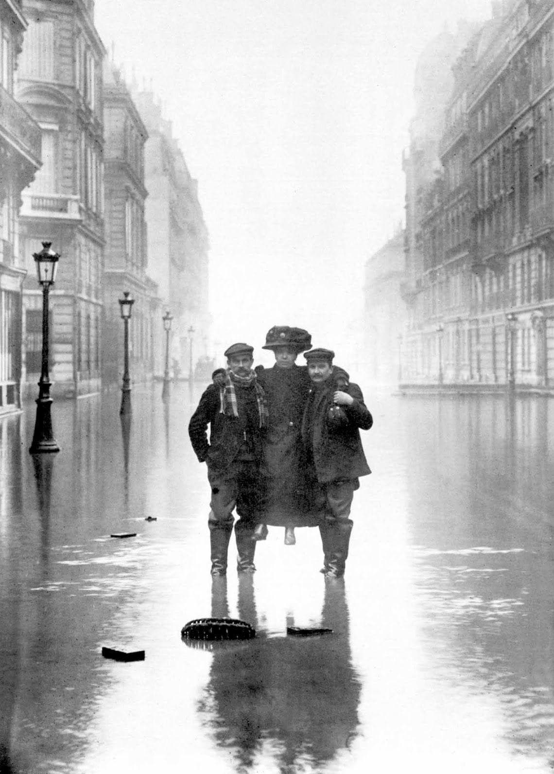 Some Relied On The Help Of Kindly Gentlemen To Get Around