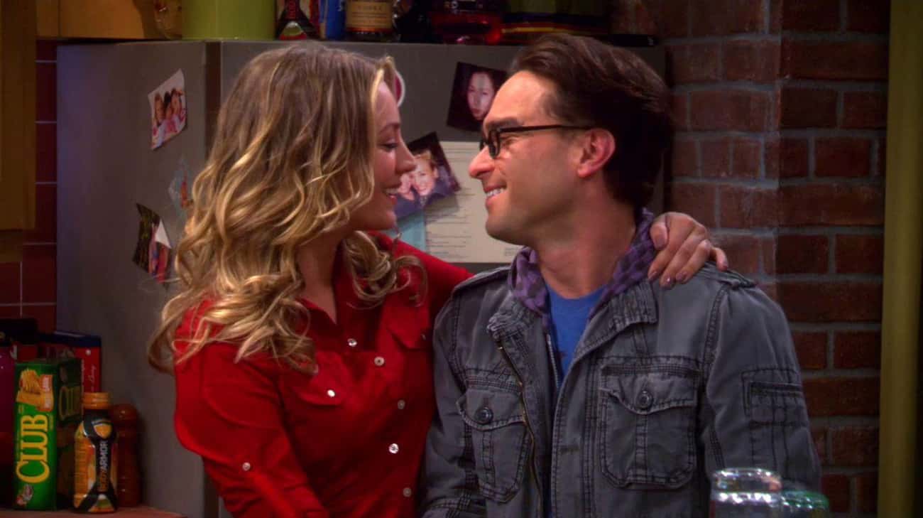 Penny And Leonard From The Big Bang Theory