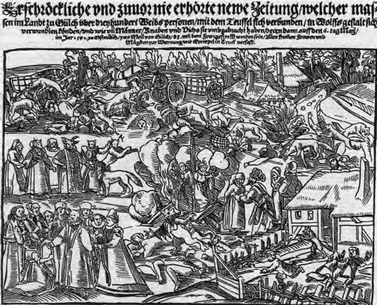 300 She-Wolves From Jülich Killed 94 People In 1591