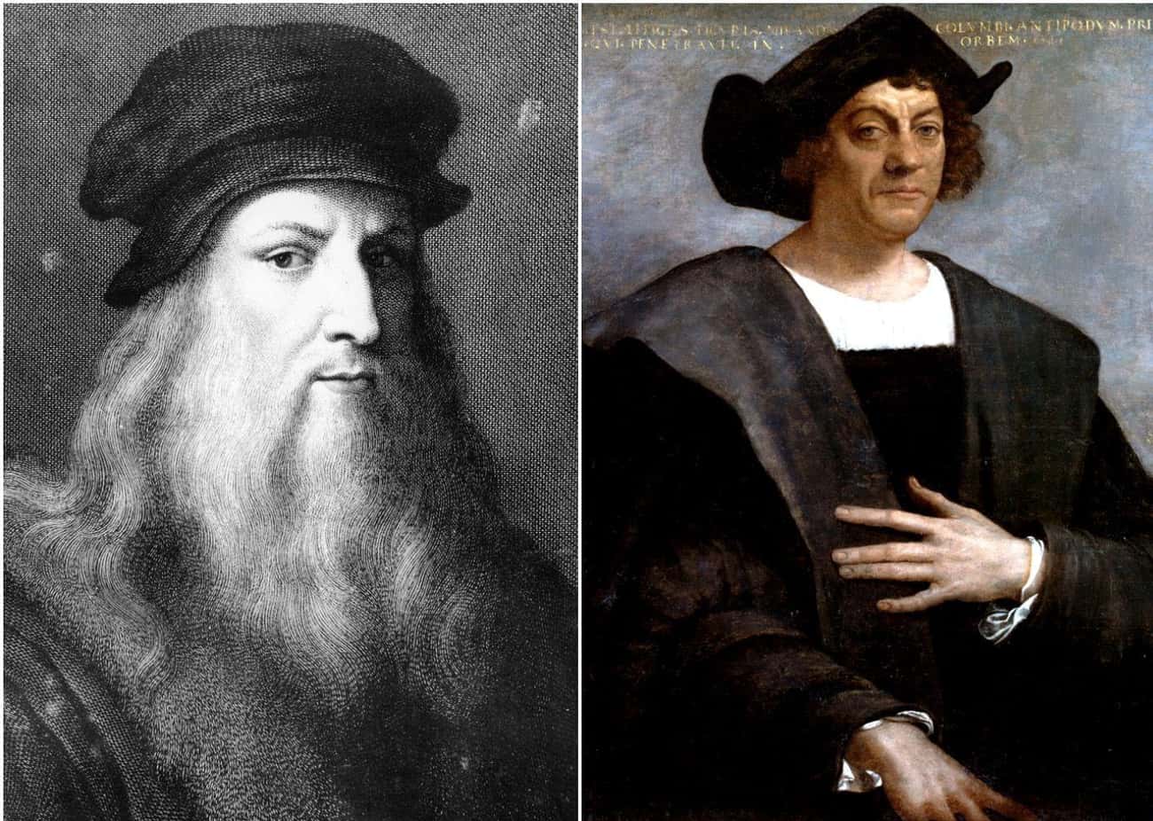 Leonardo Da Vinci Was A Year Younger Than Christopher Columbus