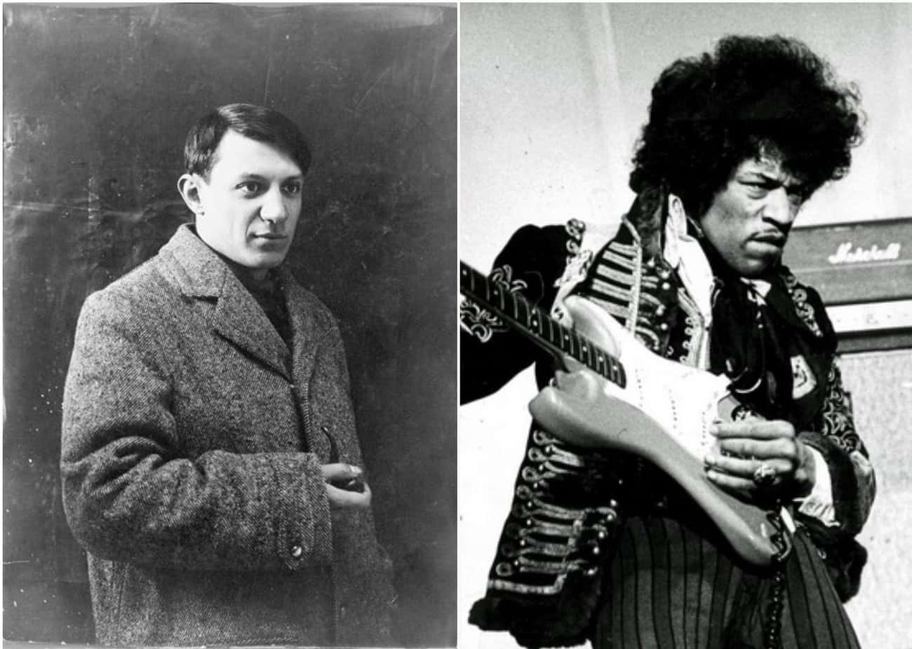 Pablo Picasso Outlived Jimi Hendrix