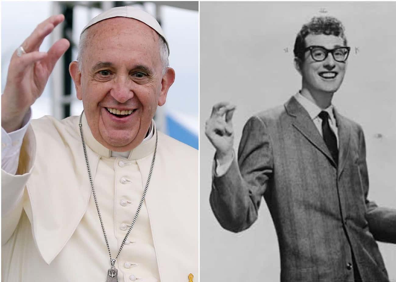 Pope Francis Is The Same Age As Buddy Holly Would Be