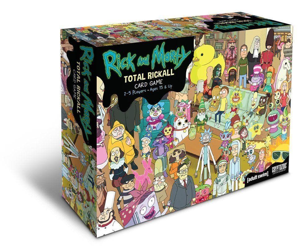 Rick And Morty Total Rickall Cooperative Card Game