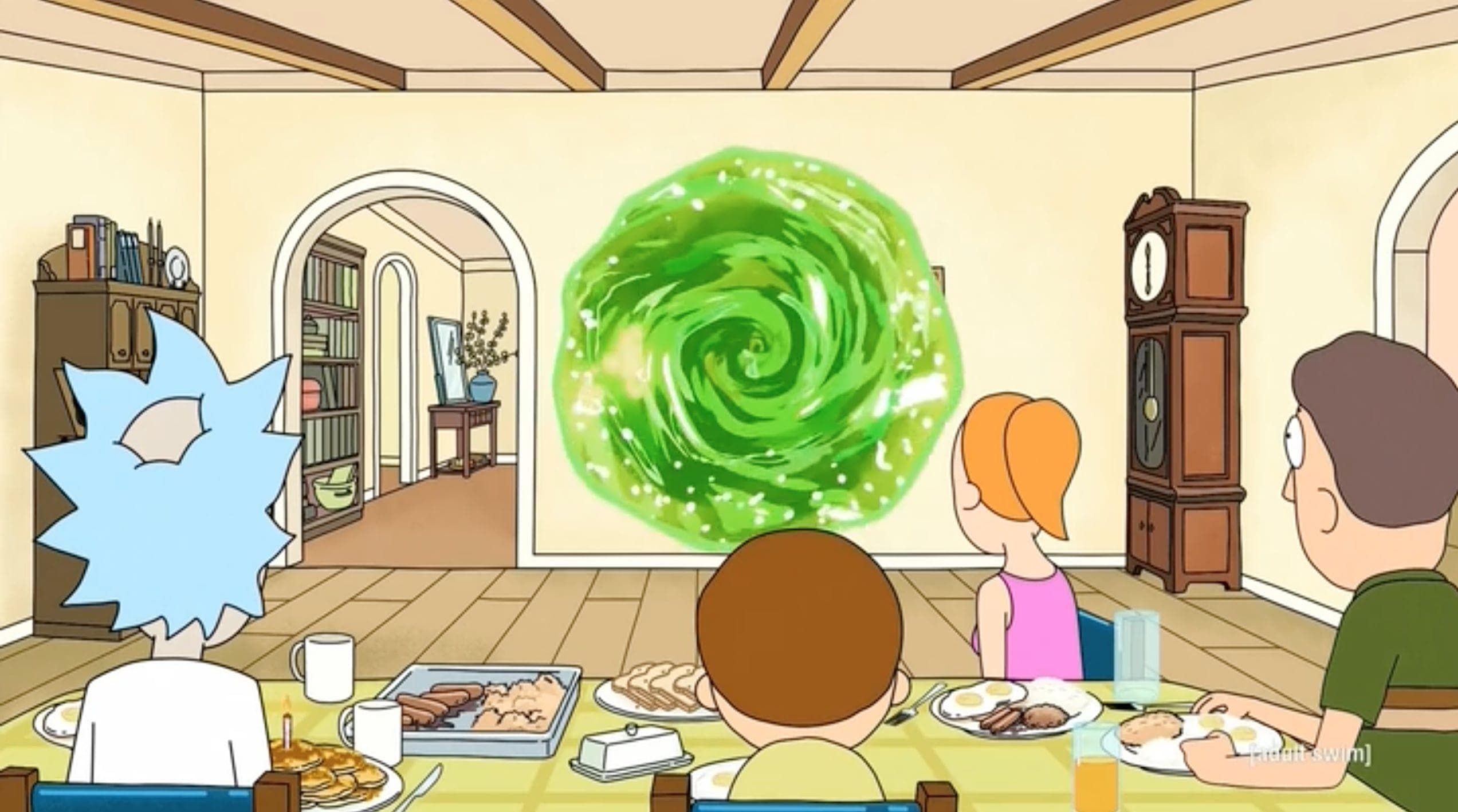 In The Comics, He Is The First To Invent A Liquid Transdimensional Portal