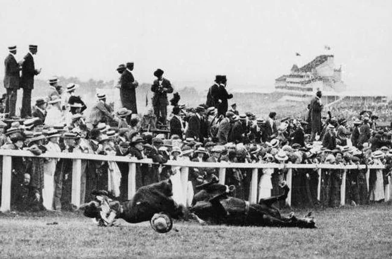 Emily Davison Wanted To Bring Attention To The Suffragette Cause At The Epsom Derby