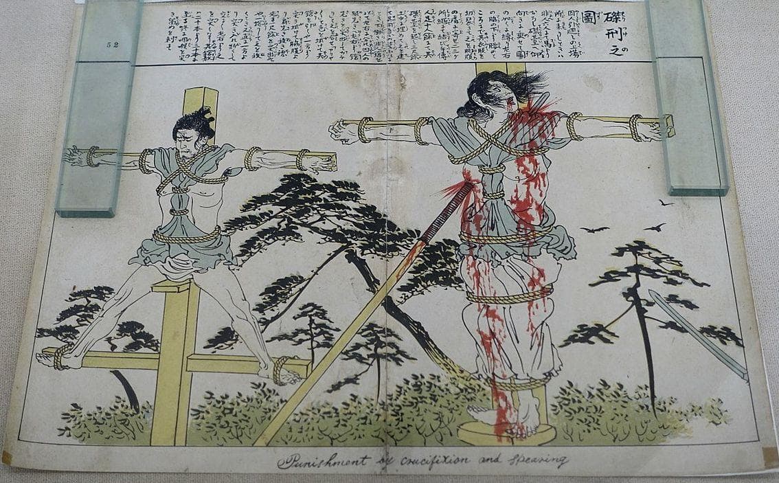 Crucifixion In Japan Was A Very Public Process