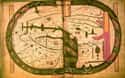Beatus Map, Circa 776  on Random Weird Maps from the Middle Ages