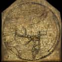 Hereford Mappa Mundi, Circa 1300 on Random Weird Maps from the Middle Ages