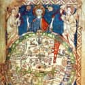 Psalter World Map, Circa 1265 on Random Weird Maps from the Middle Ages