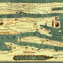 Tabula Peutingeriana, 1265 on Random Weird Maps from the Middle Ages