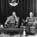 Buzz Aldrin, Neil Armstrong, And Michael Collins Hold A Press Conference In 1969 on Random Vintage Pictures Of US Astronauts Hanging Out Being Chill As Hell